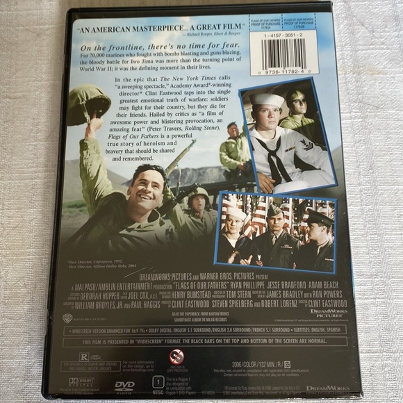 🎬PRICING🎬 Flags of Our Fathers DVD, a Clint Eastwood Film - Widescreen Edition - Picture 2 of 5